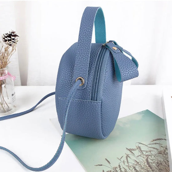 Women fashion crossbody small round Bag