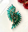 Wing Fan-shaped Women Cubic Zircon Angel Wings Earring