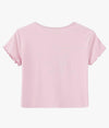 SweatyRocks Women's Graphic Print Round Neck T Shirt Short Sleeve Crop Tee top