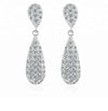 Cubic zircon earrings crystal drop earrings