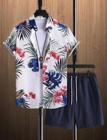  MALE FLORAL PRINT SHIRT