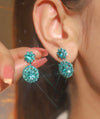 Gorgeous Crystal Earring Stud for Women 1 Pair