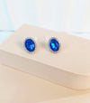 1 Pair Sapphire Stud Earring