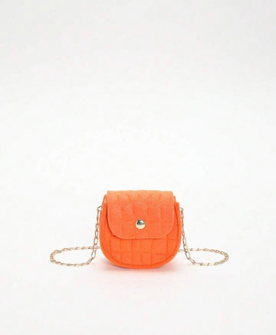 Girls Cute Chain Mini Crossbody Bag