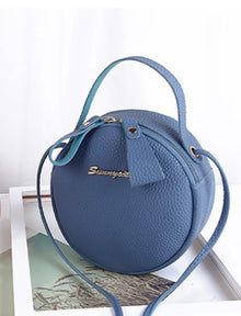  Women fashion crossbody small round Bag