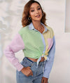 Long Sleeve Collared Top