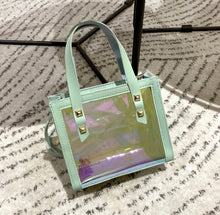  1pc Girls Fashion Trendy Portable Crossbody Laser Bag Jelly