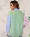 Long Sleeve Collared Top