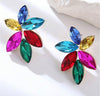 Tiara Coloured Rhinestone EARRING