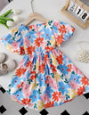 GIRLS Toddler Girls Floral Print Puff Sleeve Dress