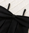 Young girl cold shoulder fold P leated details Blouse