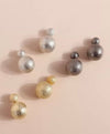 3pairs Round Ball Design Earring Jackets