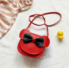  Bowknot Crossbody Purse With Cartoon Ears Bag