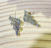 Luxury AAA Cubic Zirconia Brand New Angel Wings Stud Earring