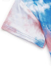 SweatyRocks Women's Tie Dye Print Long Sleeve Cropped T-Shirt