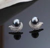 Copper Alloy Pearl Earrings