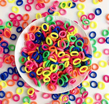  100pcs Comfortable And Durable Seamless Elastic Hair Ties