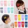 30pcs Random Color Bow Hair Clip Simple Holiday Small Ponytail Clip Baby Girls Hair Accessories, Ideal choice for Gifts