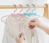 5pcs Pink Bowknot Design Baby Hangers, Strong And Sturdy
