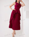 Women's Solid Color Simple Daily Sleeveless Dress
