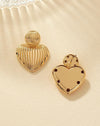 1pair Fashionable & Versatile Geometric Earrings