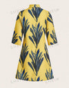 Random Printed Simple Daily Summer Dress