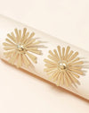 Flower Shaped Stud Earrings