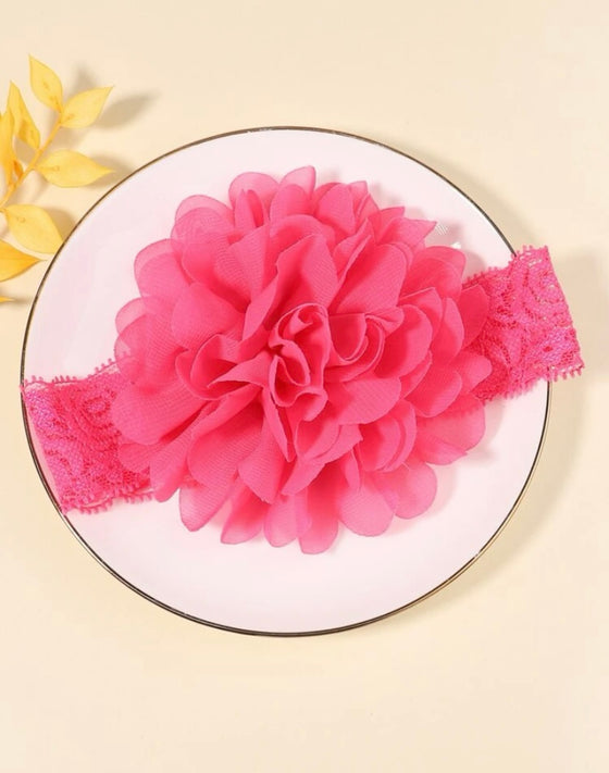 3pcs Baby Flower Decor Hair Band