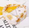 Twist Knot Headband Head Wrap Boho Knotted Hairband Bandana Elastic Hair band