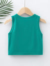 Kids EVRYDAY Children's T-shirt For Girls With Solid Haem