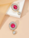 Rhinestone Drop Earrings