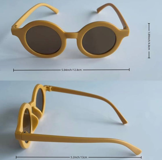 8pcs Colors Kids Fashion Glasses