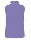 Solid Color Sleeveless Daily Basic Shirt