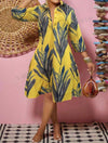 Random Printed Simple Daily Summer Dress