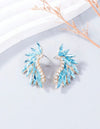 1pair Sparkling Rhinestone Earrings