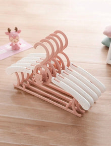 5pcs Pink Expandable Baby/Toddler Clothes Hanger, Retractable Infant Laundry Drying Rack