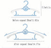 10pcs Blue Multifunctional Retractable Non-slip Hanger