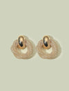 Rhinestone Decor Earrings