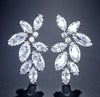 Silver Zirconia Earrings Female Fashion Versatile Earrings