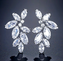  Silver Zirconia Earrings Female Fashion Versatile Earrings