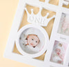 1pc White Growth Record Photo Frame