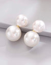 Faux Pearl Decor Drop Earrings