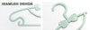 10pcs Green Home Essential Kids Clothes Hanger Racks Portable Plastic Display Hangers Windproof Children Coats Hanger Baby Clothing Organizer