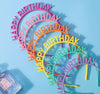 6pcs Birthday Headband For Children