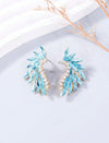 1pair Sparkling Rhinestone Earrings