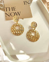 1pair European & American Style All-Match Dangle Earrings
