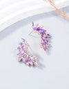 1pair Gorgeous Rhinestone Earrings