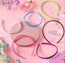  10pcs Delightful Girls Random Colour Hair Hoops - Festive Headwear for Holidays & Birthdays, Premium Quality, Adorable Gift Idea