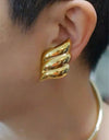 1pair Geometric Irregular Stud Earrings