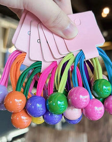  14pcs Colorful Hair Ties And Hairbands Set For Girls' Everyday Use